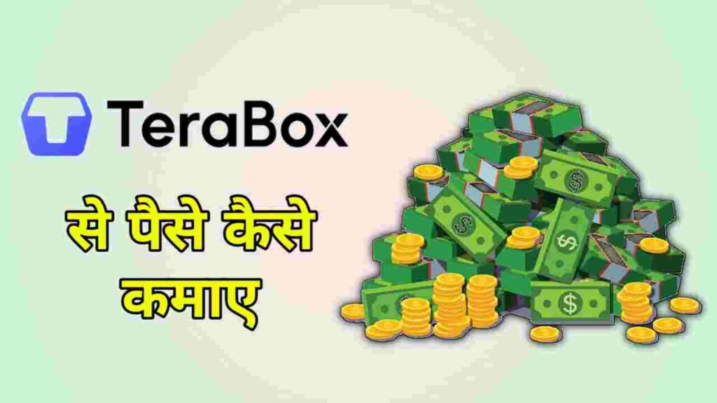 TeraBox से पैसे कैसे कमाए